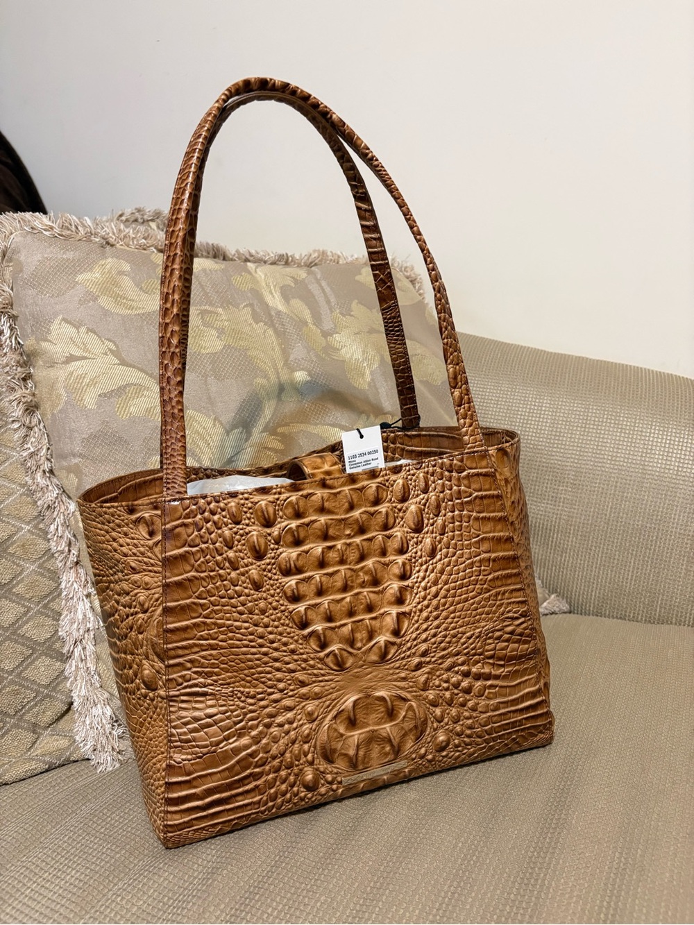 Brahmin Mona Cinnamon Tote Bag